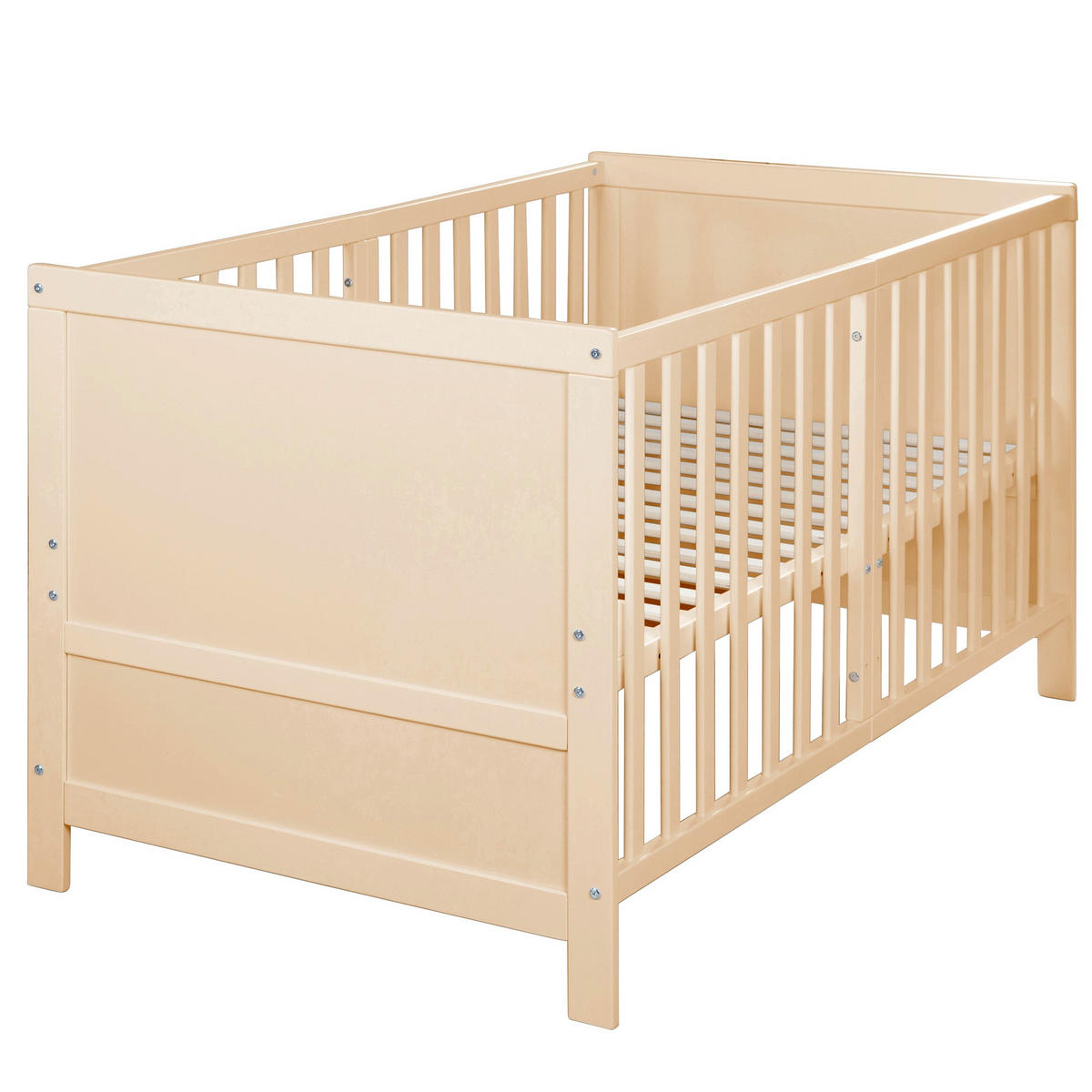 BABYBETT Easy Sleep 70 x 140 cm - Naturfarben, Holzwerkstoff (70/140cm)