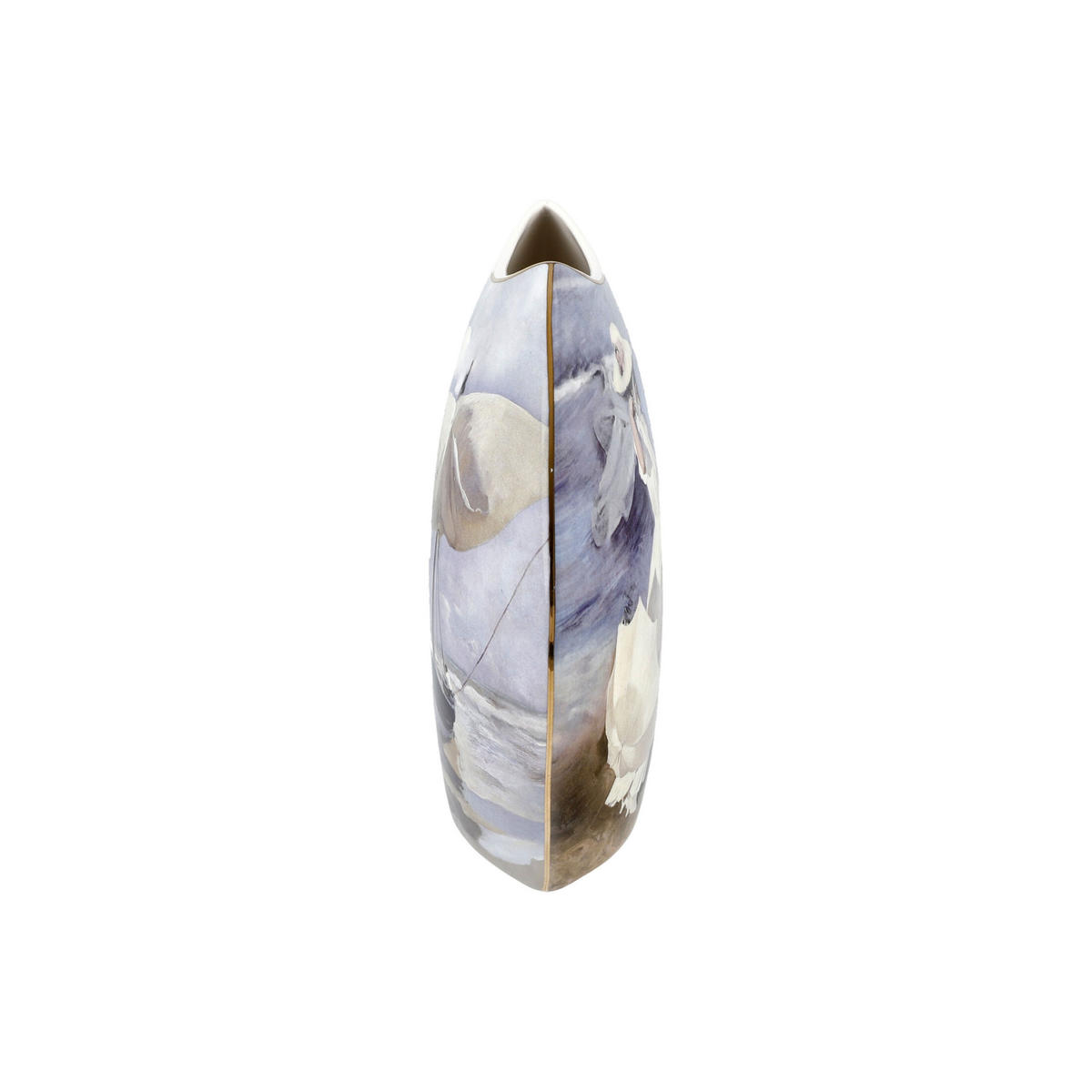 VASE Joaquin Sorolla - Boats / Seashore, Porzellan, Bunt, 20 cm - Multicolor, Keramik (20cm) - Goebel
