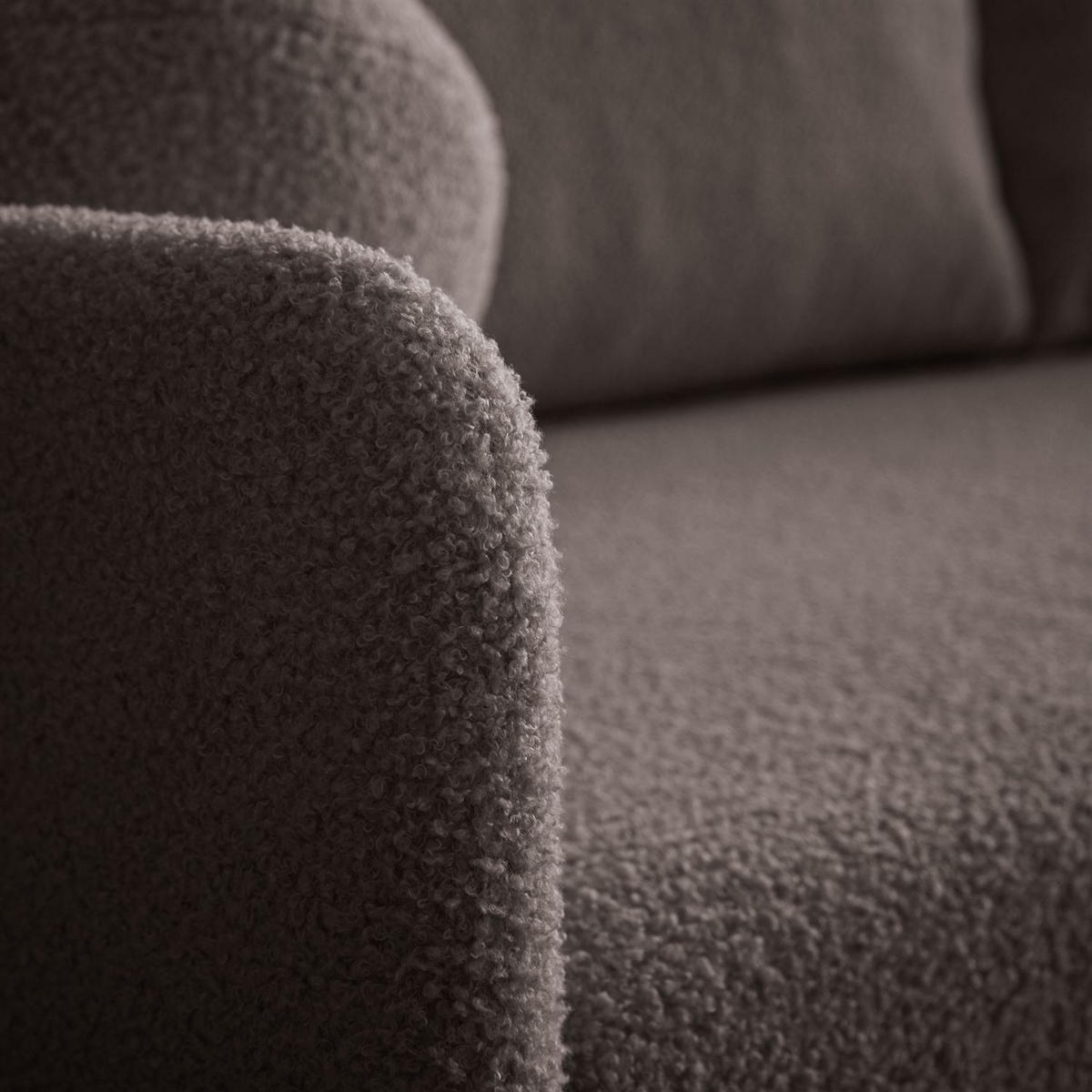 Schlafsofa CUDDLE mit Schlaffunktion und Bettkasten, Quelle 21 - Braun, Textil (207/90/90cm) - Lookway