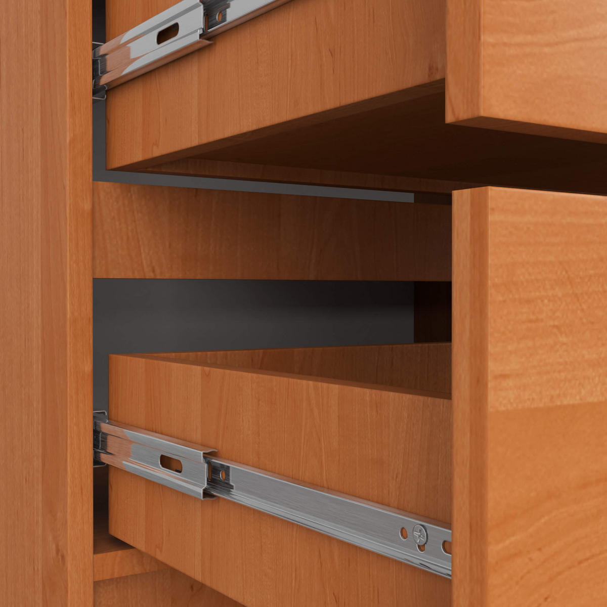 KOMMODE Erlefarben 99/60/40 - Erlefarben, Holzwerkstoff (60/99/40cm) - RAUMHIRSCH FURNITURE