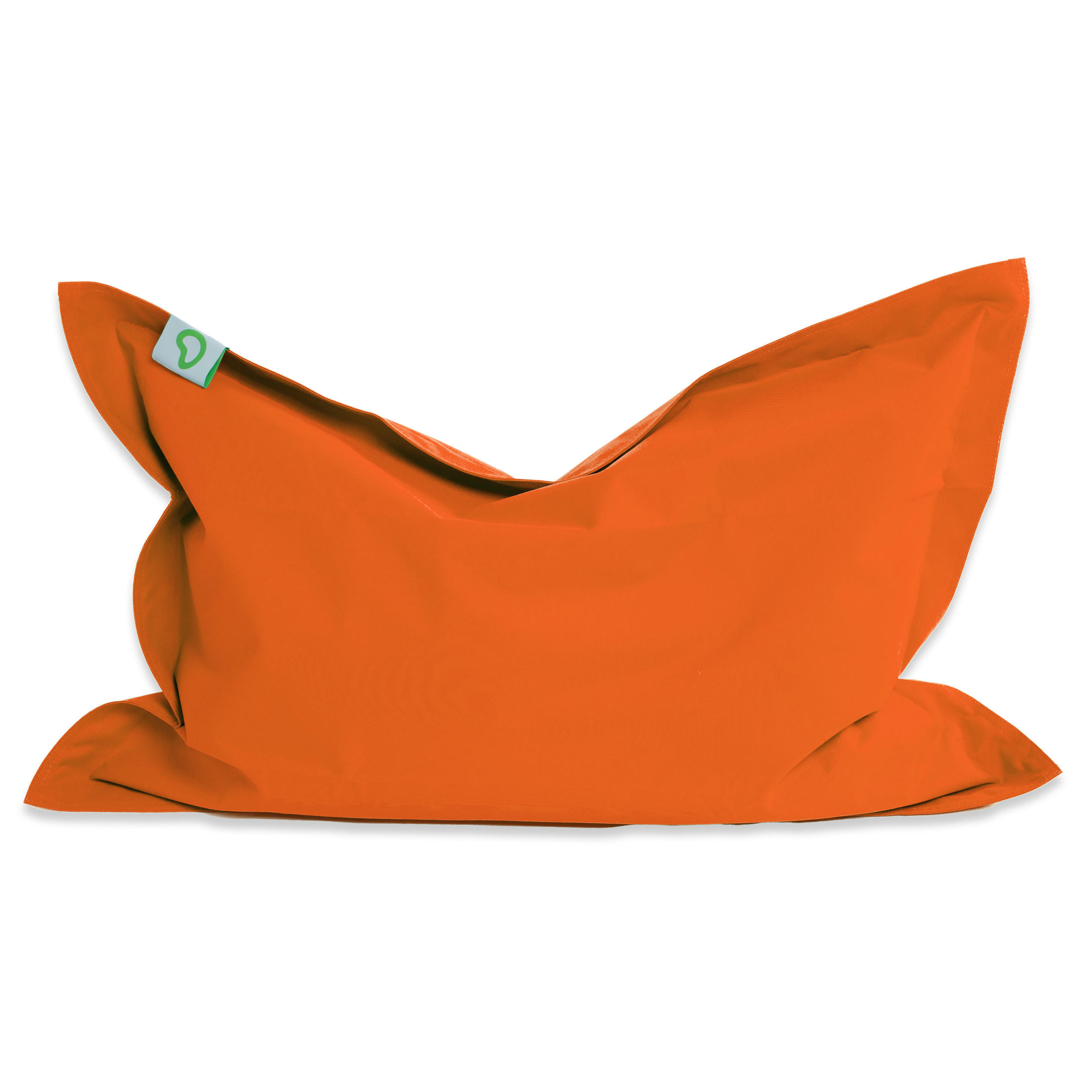 KINDER-SITZSACK 70x100cm - 70 Liter - Orange, Textil (70/10/100cm) - Green Bean