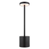 LED TISCHLEUCHTE POLINA Schwarz - Schwarz, Metall (8/8/34cm) - Globo Lighting