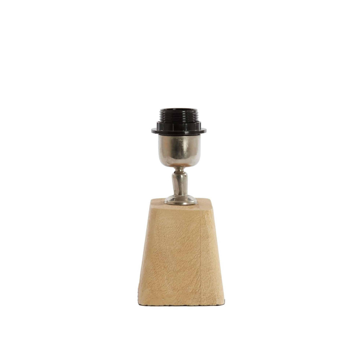 LAMPENFUSS Kardan Braun 11/9/19 cm - Braun, Holz (11/9/19cm) - Light & Living
