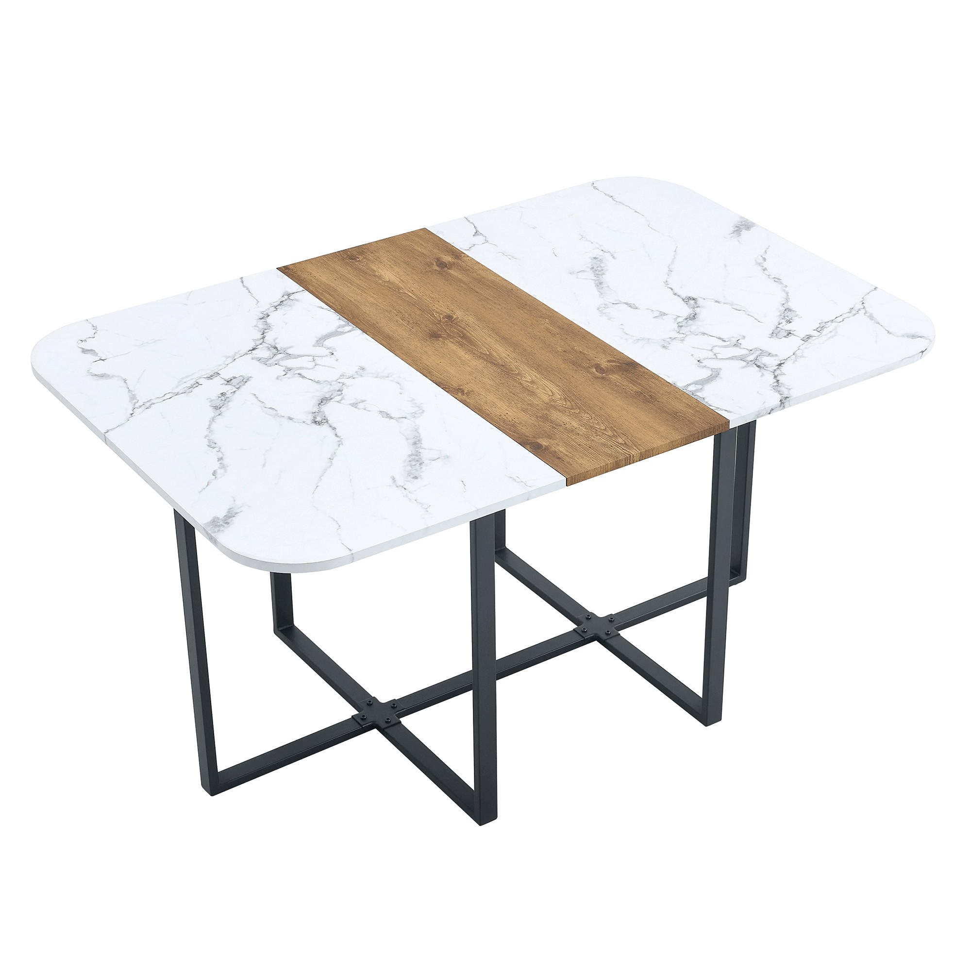 Pangivo Ausziehtisch Natur 153x79x100 cm