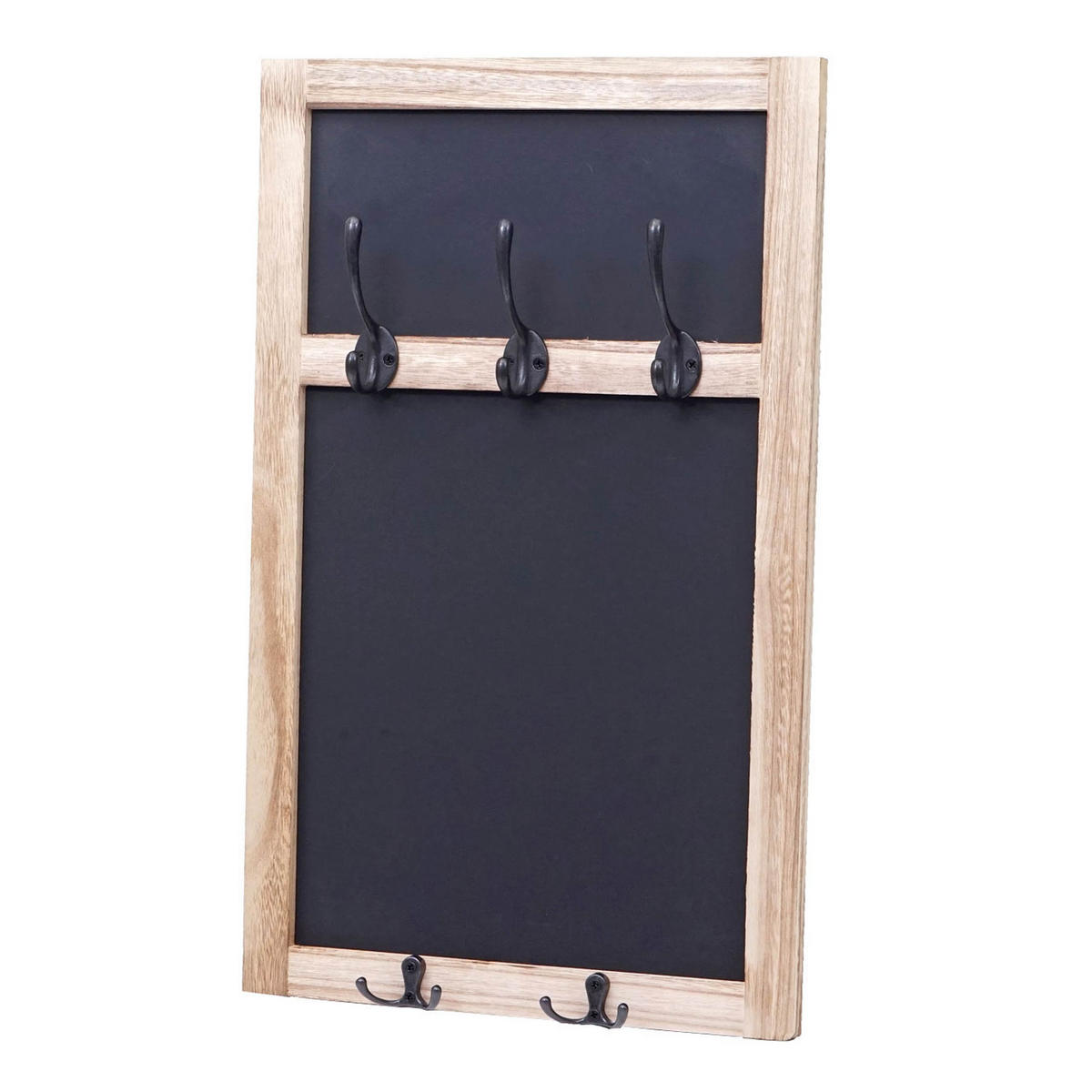 WANDGARDEROBE MIT KREIDETAFEL Braun - Braun, Holz (34/55/7cm) - MCW