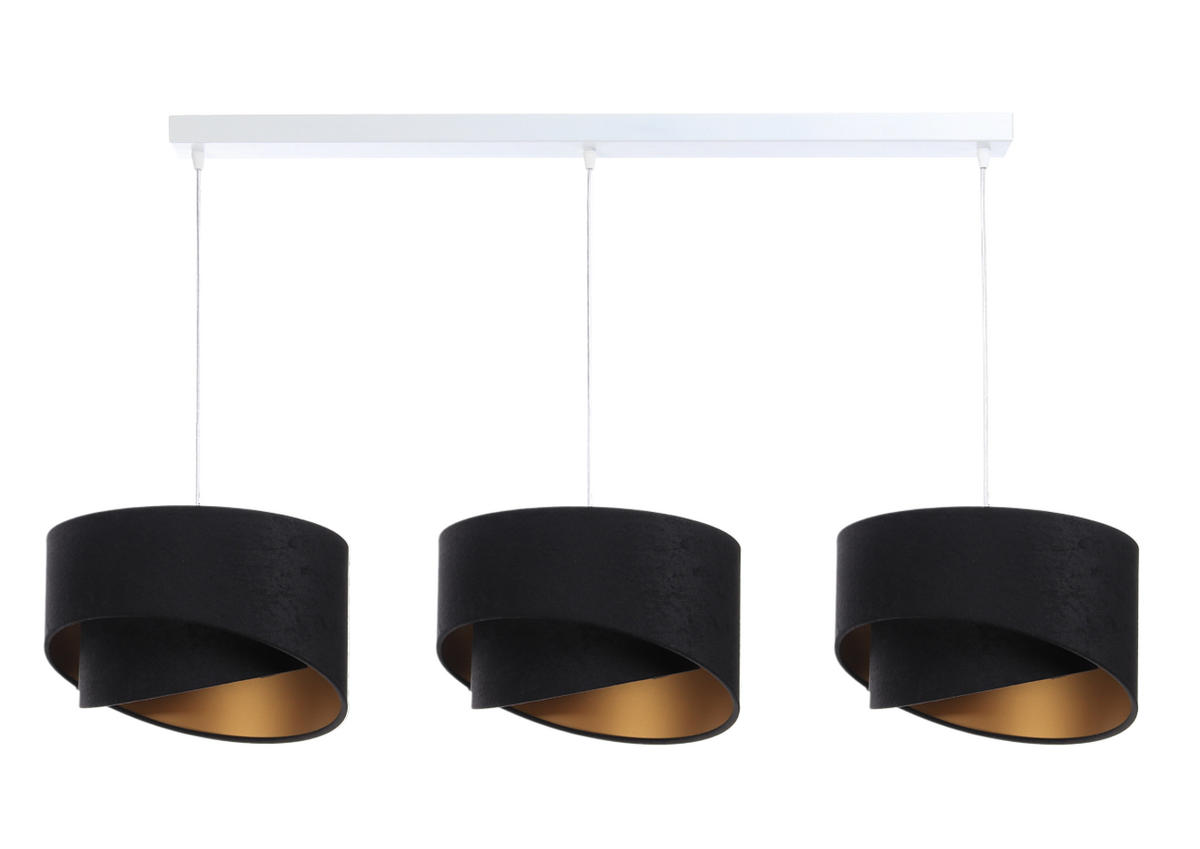 HÄNGELEUCHTE Gold 30/18 cm - Goldfarben, Kunststoff (30/0.3/18cm) - ONZENO