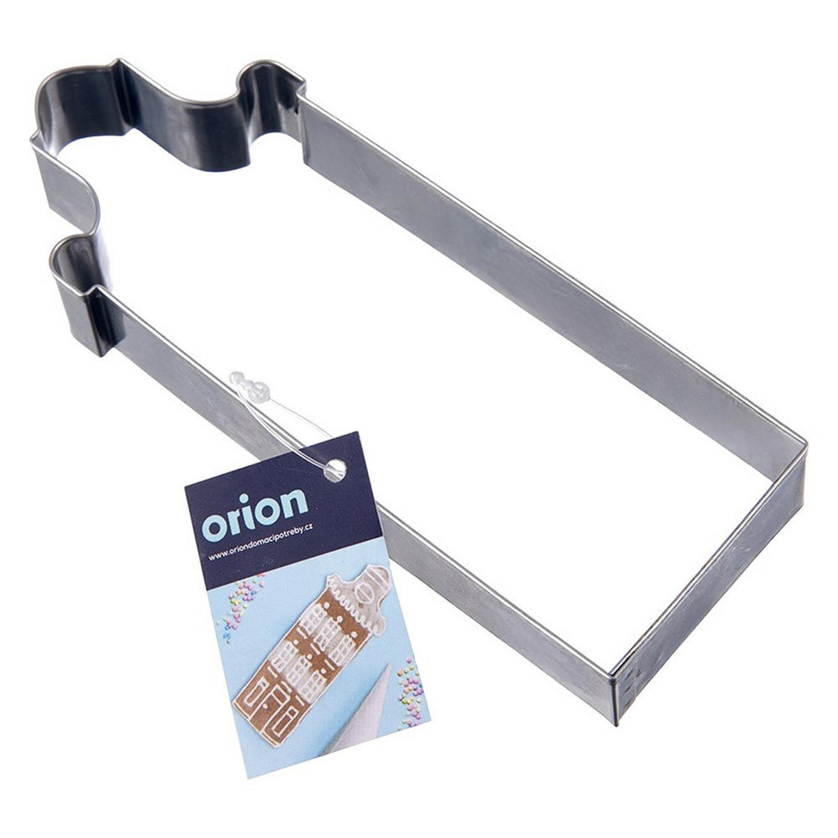 AUSSTECHFORM Haus groß 14 cm Silber - Silberfarben, Metall (5/1.5/14cm) - Orion 