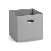 AUFBEWAHRUNGSBOX mit Griff, Vlies - Grau - Grau, Textil (32/32/32cm) - Zeller Present