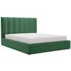 POLSTERBETT 200x200 cm Velor, Lattenrost, Bettkasten, Grün - Grün, Holz/Textil (200/200cm) - Emporius