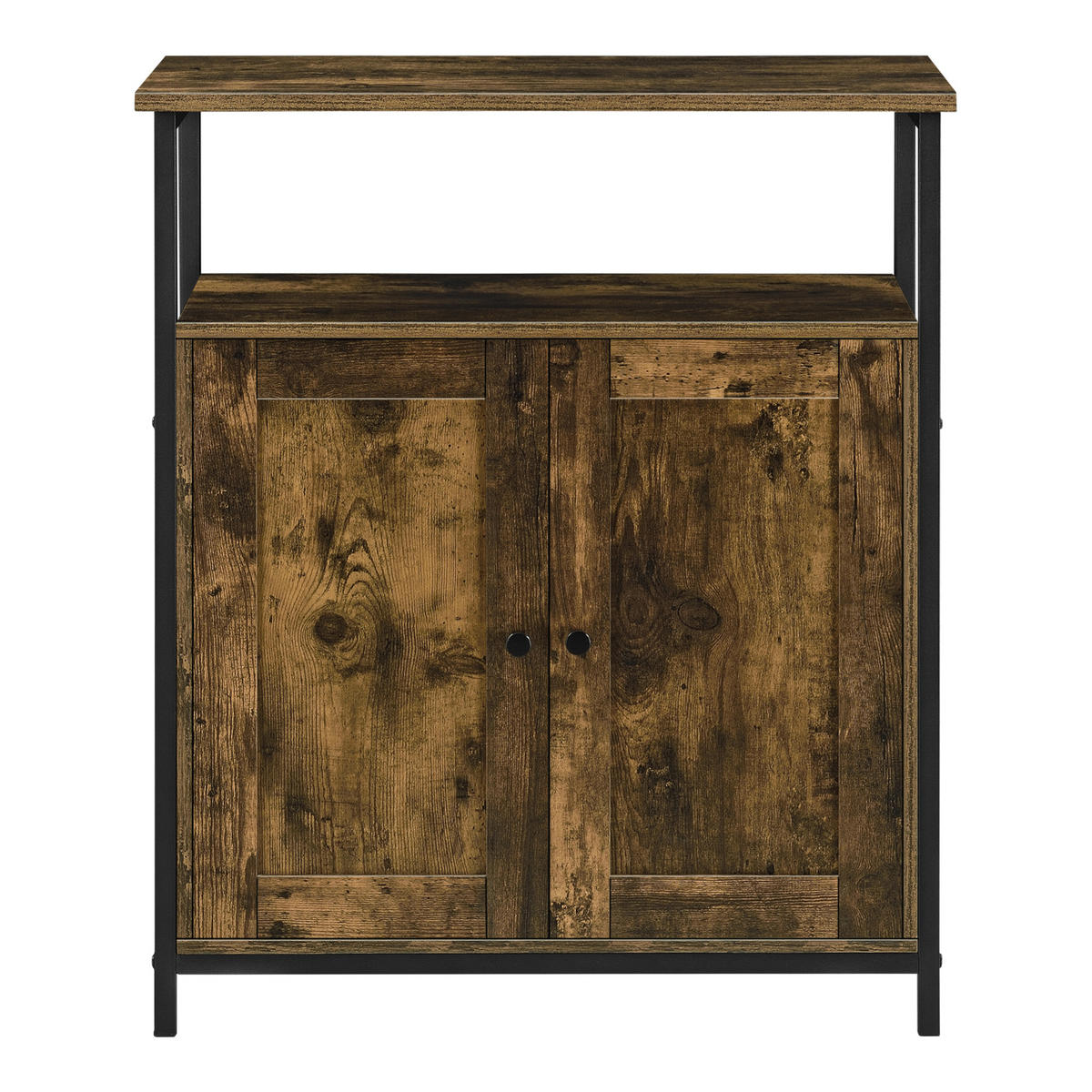 BEISTELLTISCH Aremark - Braun, Holzwerkstoff (30/66/79cm) - [en.casa]