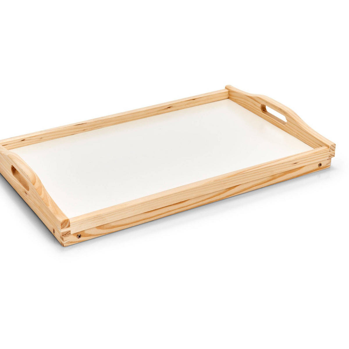 FRÜHSTÜCKSTISCH Tablett mit Beinen Beige 51/32/24,5 cm - Beige, Holz (32/24.5/51cm) - ZELLER