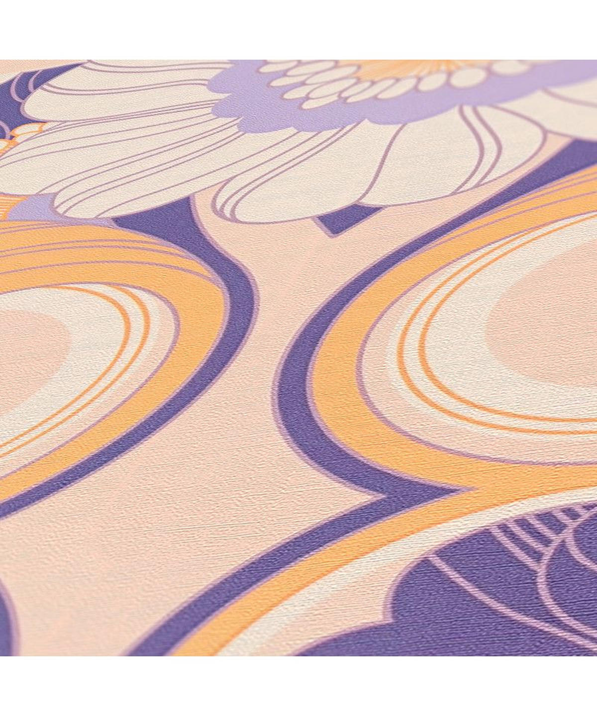 VLIESTAPETE Beige 53/850 cm - Beige, Textil (53/1cm) - KUNSTLOFT