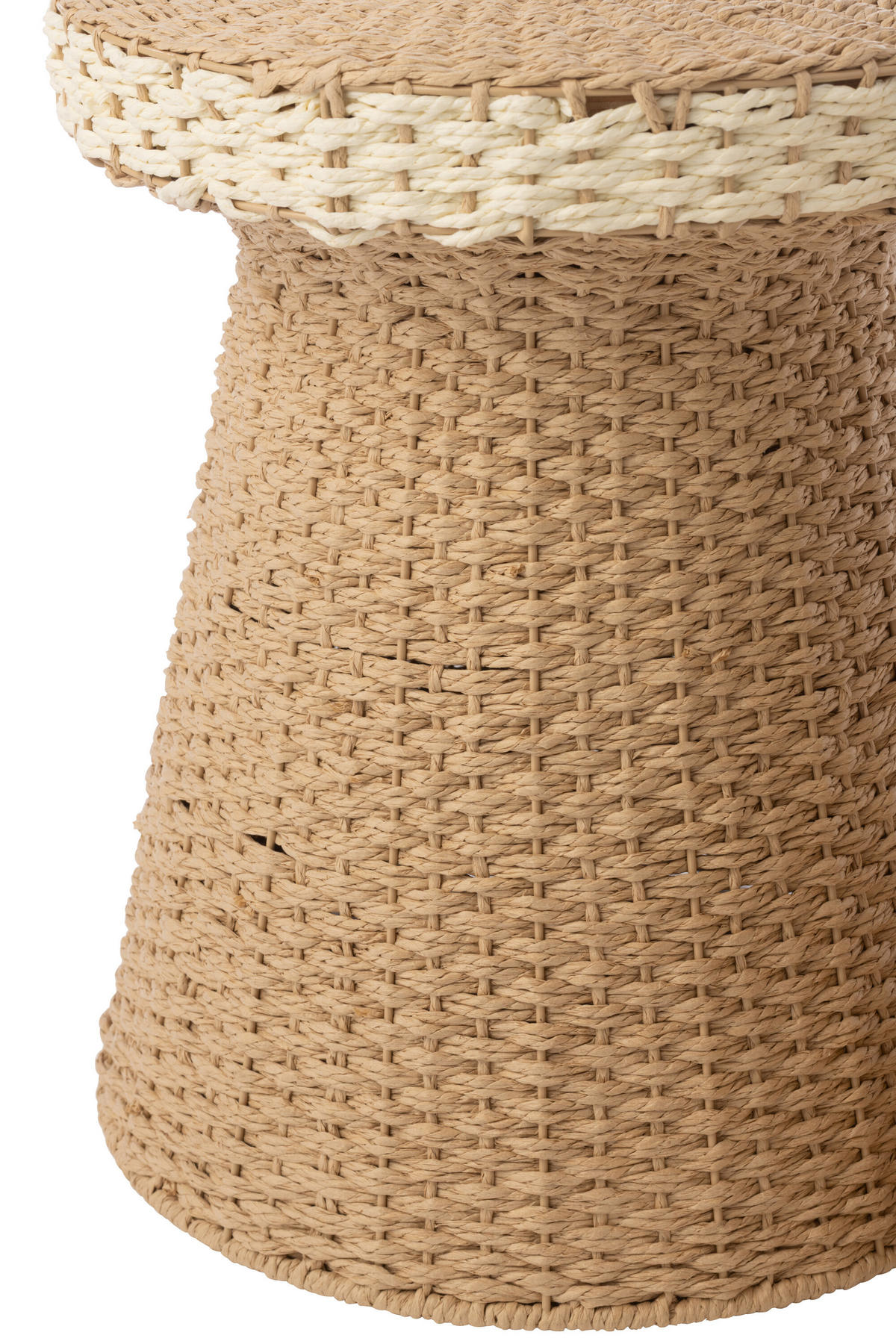 BEISTELLTISCH Natürliche - Naturfarben, Papier (39/39/46cm) - J-Line