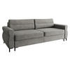 SCHLAFSOFA Berne - Schwarz/Grau, Holz/Kunststoff (238/92/95cm) - MIRJAN24