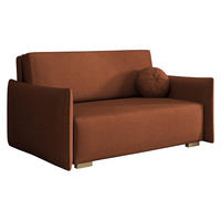SCHLAFSOFA Viva Glov III - Naturfarben/Bronzefarben, Holz/Textil (157/85/98cm) - MIRJAN24