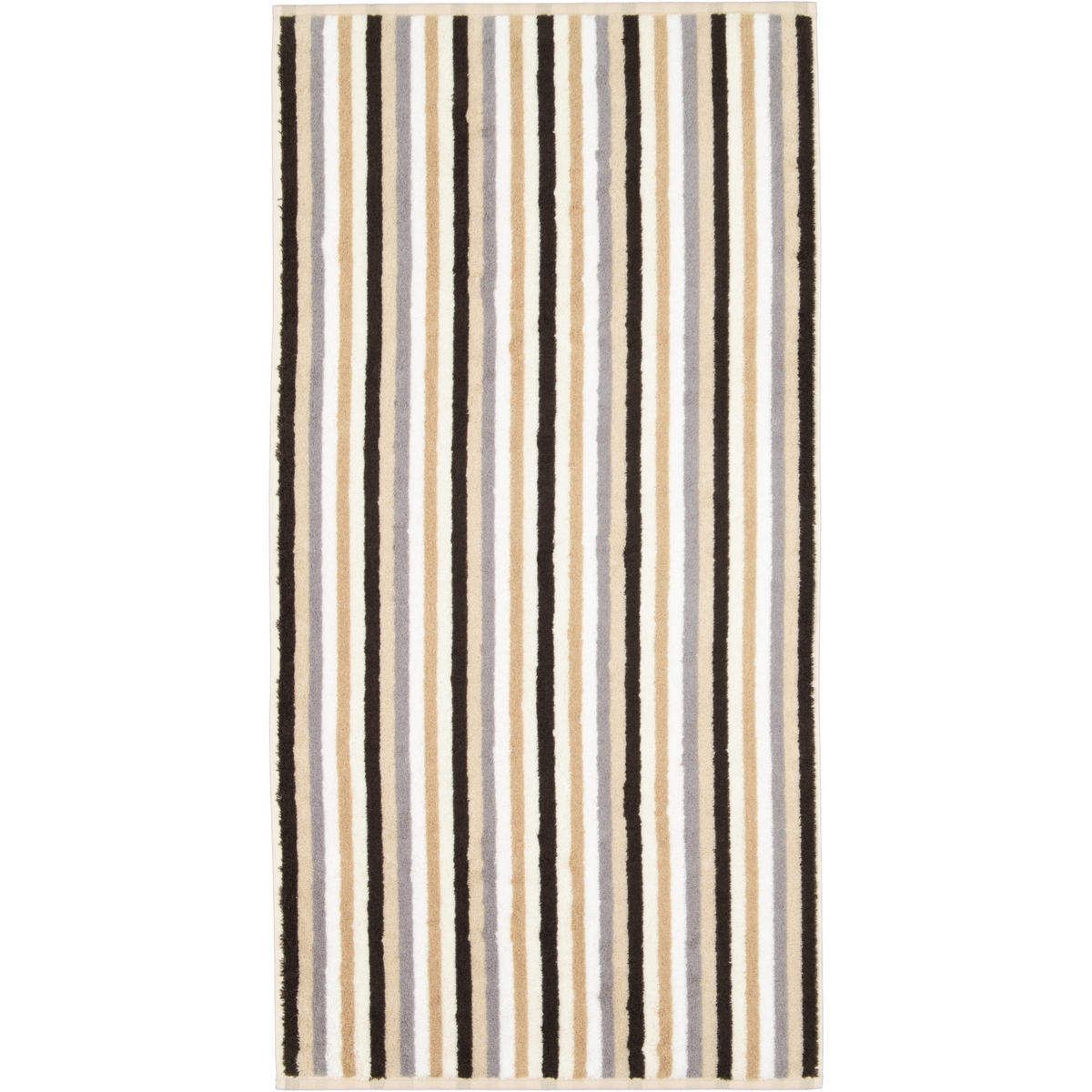 WASCHLAPPEN SHADES STREIFEN 6235 SAND - 33 - Beige, Textil (16/22cm) - Cawoe