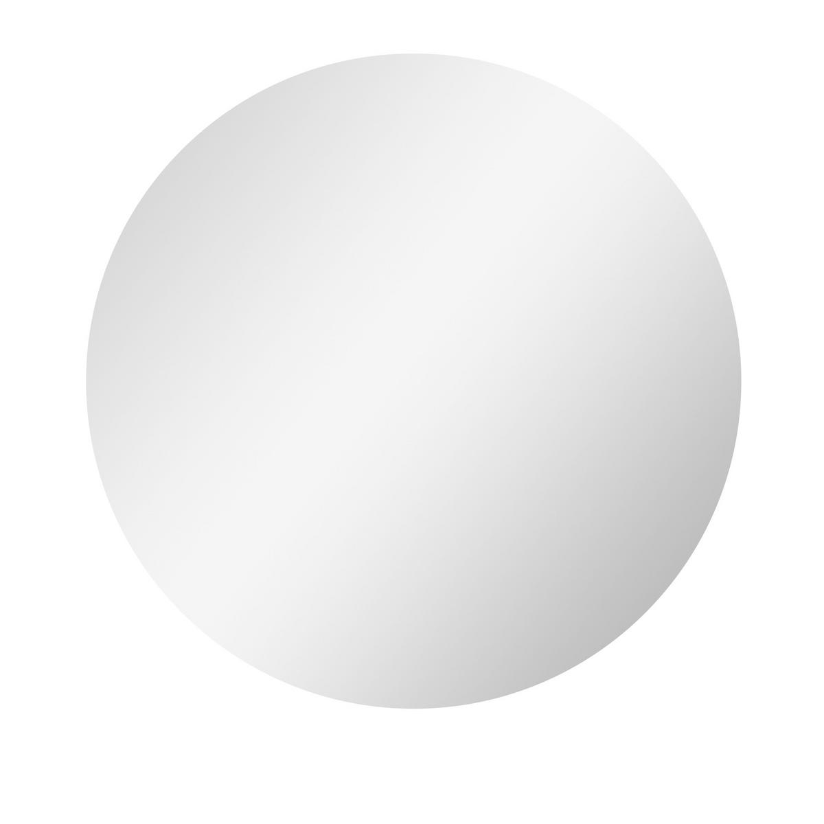 BADEZIMMERSPIEGEL - Transparent, Glas/Metall (60/3.5/60cm) - Kleankin