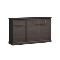 SIDEBOARD Toja Antracitové dřevo - hnědá, kompozitní dřevo (145.7/86/39.5cm) - Petits-meubles