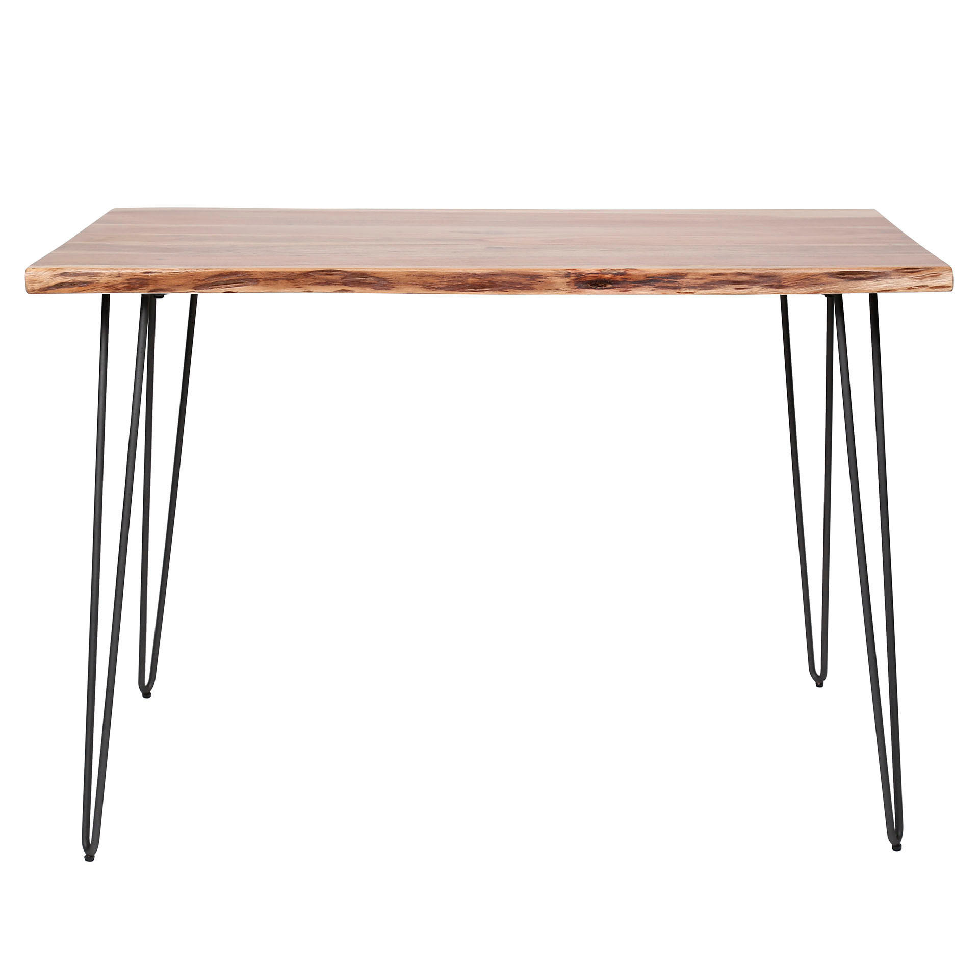 BARTISCH Edge Braun 130/70/ 92 cm - Braun, Holz (70/92/130cm) - Hoyz Collection
