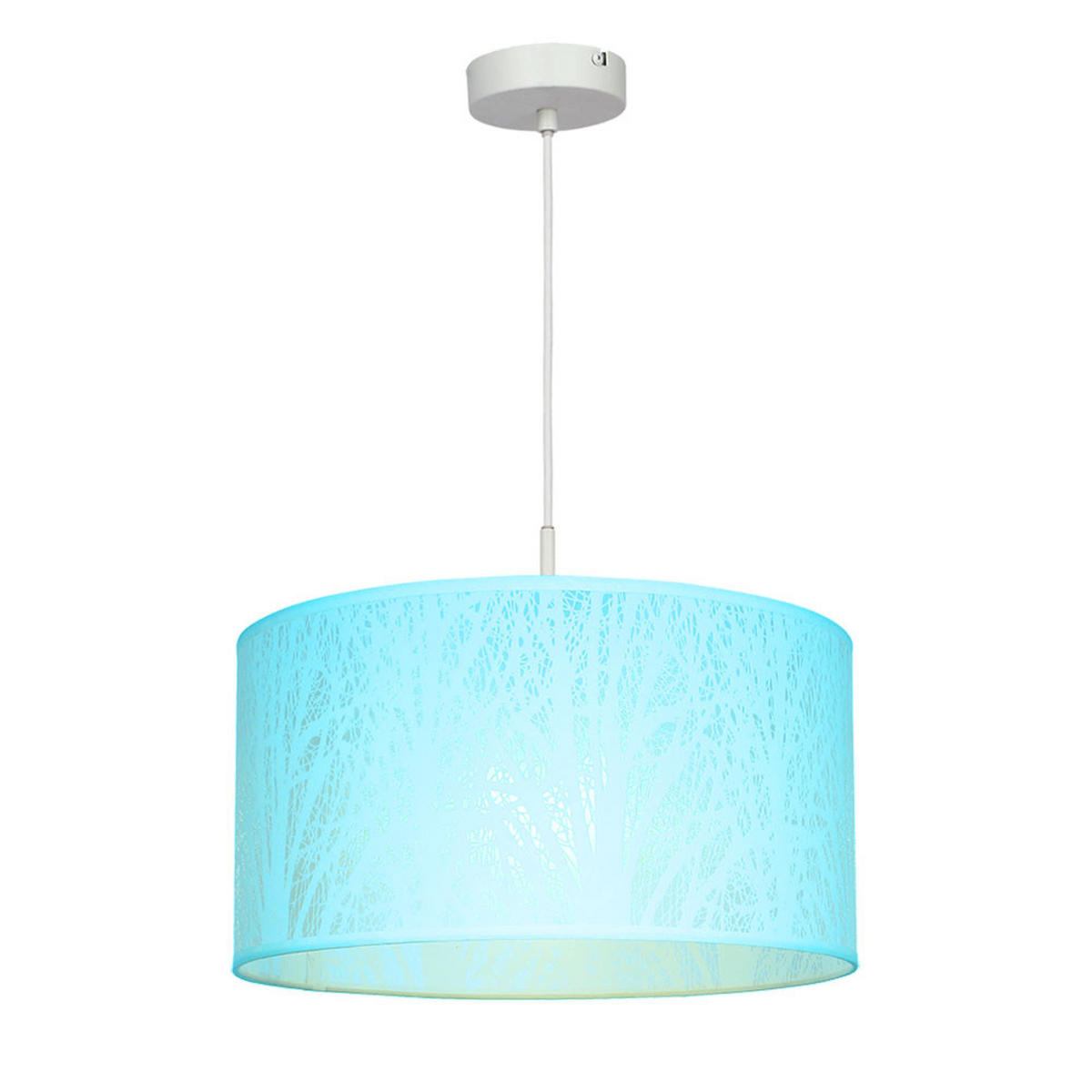 LED HÄNGELEUCHTE PINNI Metall Weiß - Weiß, Metall (38/38/120cm) - Globo Lighting