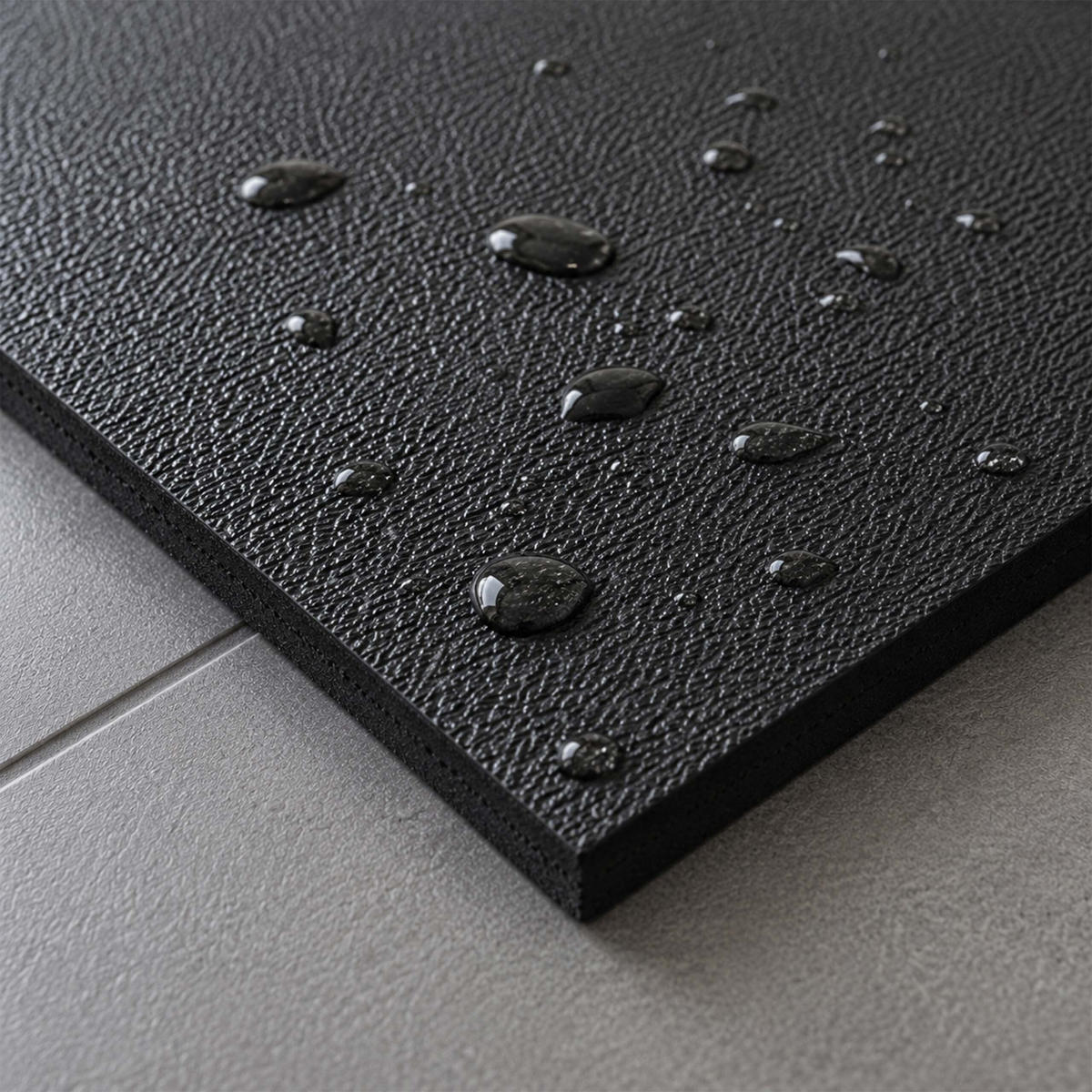 PODLOŽKA Čierna PVC protišmyková 180x60 cm - čierna, plast (180/60cm) - Relaxdays