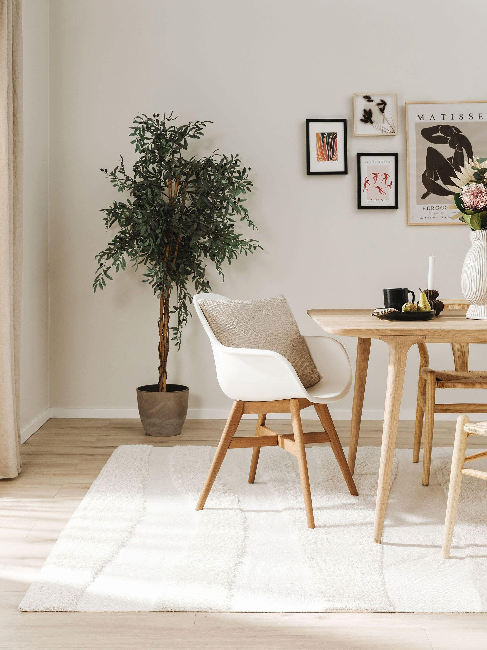 BAUMWOLLTEPPICH Isla Cream 160x230 cm - Creme, Textil (160/230cm) - benuta Pop