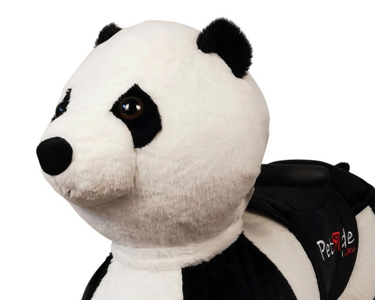 REITPANDA Pochoo schwarz-weiß - Schwarz, Kunststoff (80/48/75cm) - TPFLiving