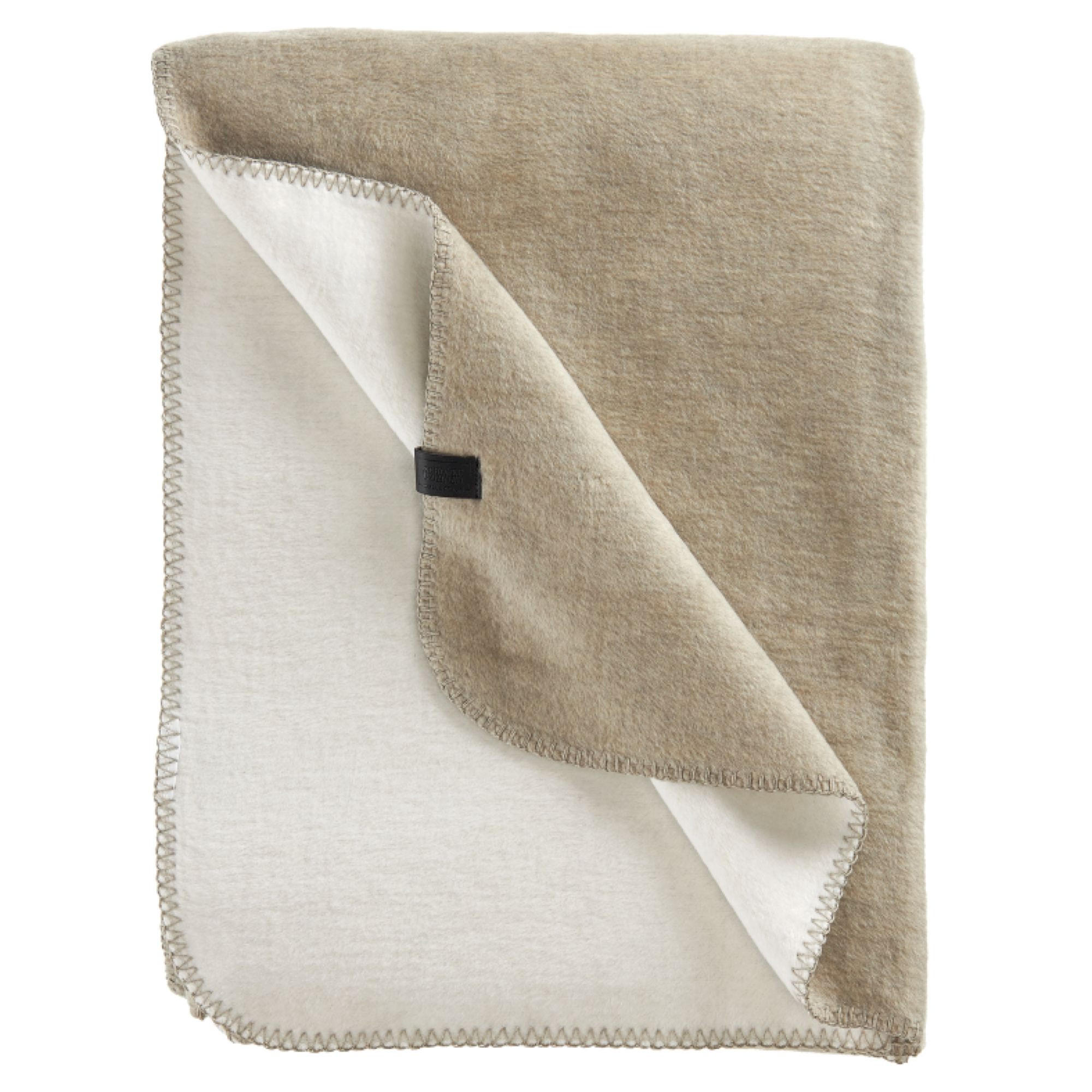 PLAID PEBBLE - Beige, Textil (150/200cm) - Schöner Wohnen