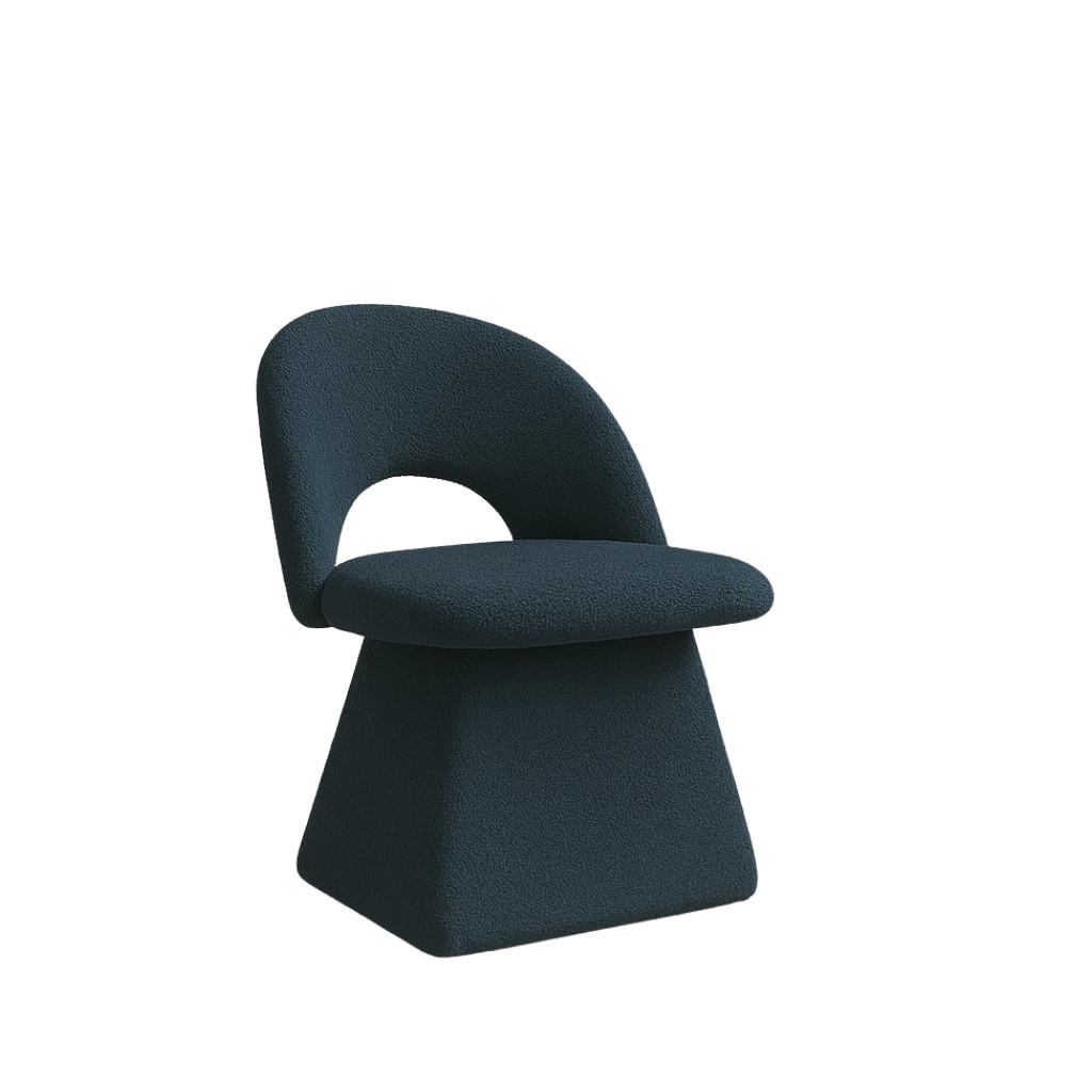 Kaiser Möbel Stuhl Blau 52x79x57 cm