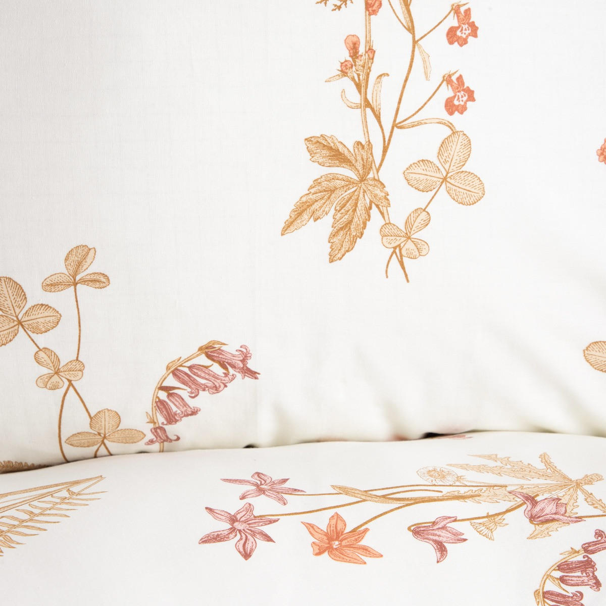 BETTWÄSCHE Vittoria Baumwolle 220/200 cm - Ecru, Textil (220/200cm) - Homla