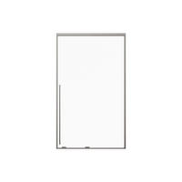 DUSCHSCHIEBETÜR - 120 x 200 cm - Gunmetal - COVINGTON - Grau, Glas (120/200cm) - Vente-Unique