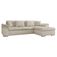 ECKSOFA Diana Premium, Seite: Rechts - Beige, Holz/Textil (280/160cm) - MIRJAN24