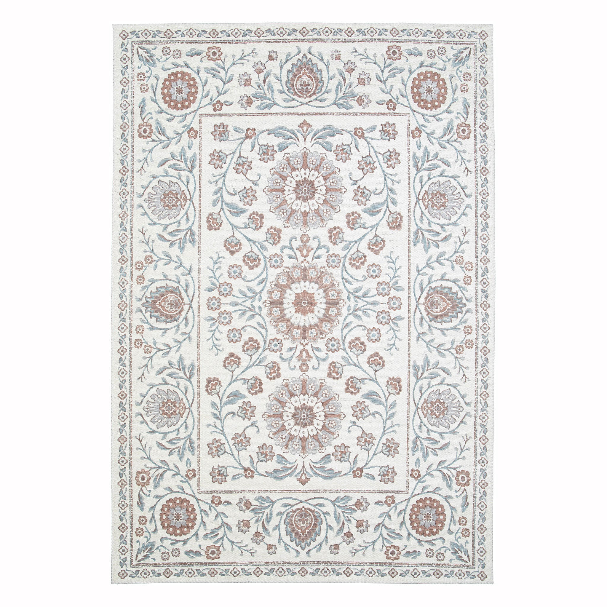 TEPPICH aus recycelten Fasern im Designstil beige - Beige, Textil (200/290cm) - AFK Living