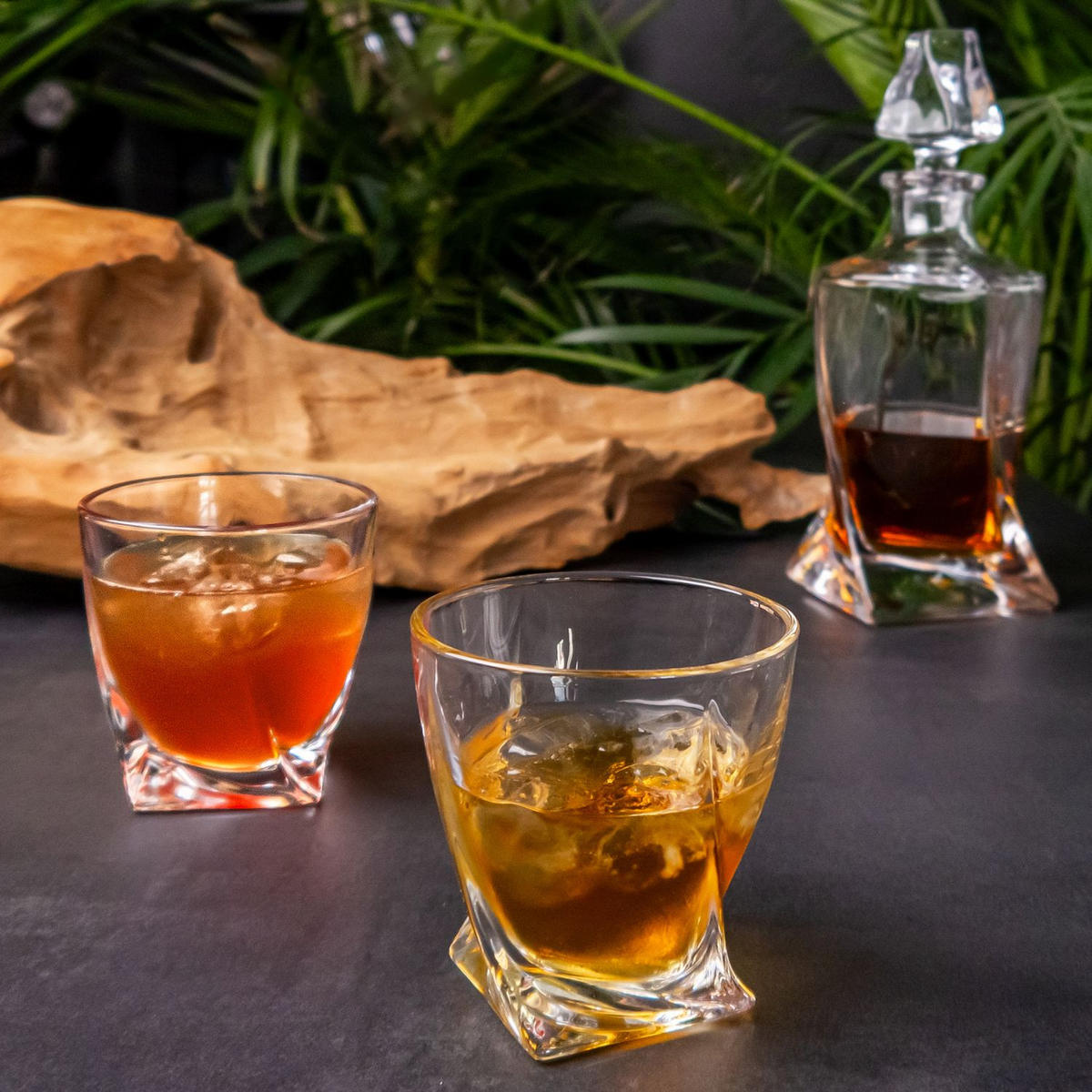 WHISKY GLAS Set (4-tlg.) - Transparent, Glas (0.3L) - Intirilife