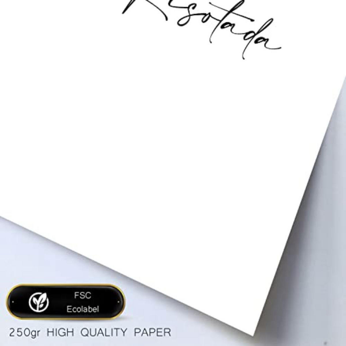 POSTER Set mit 4 Lachen TypografieStil A4 Rahmenlos - Klar, Papier (29.7/3cm) - Nacnic