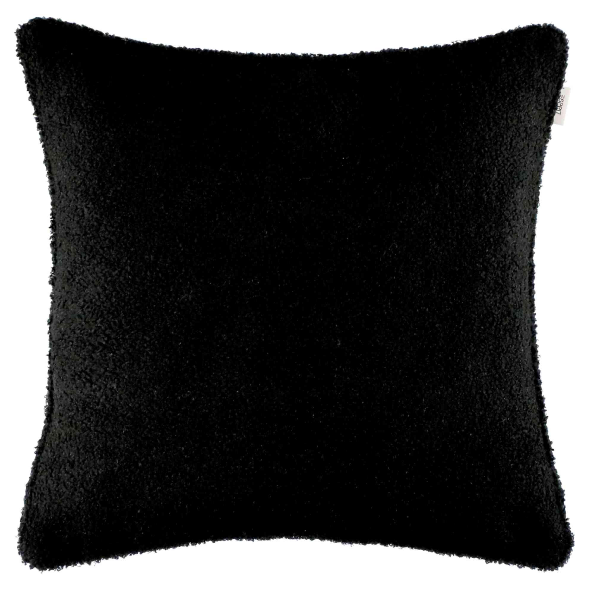 ZIERKISSENHÜLLE DEKOKISSENHÜLLE CUTE 2er Set - Schwarz, Textil (45/45cm) - Esprit