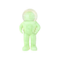 SCHNEEKUGEL Summerglobe The Astronauts Medium, Glas / Polyresin, Grün, 18 cm - Grün, Glas (8/18/9cm) - Donkey Products