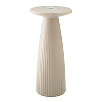 AKKULEUCHTE Nuflair Dünenbeige - Beige, Metall (4.25/4.25/24cm) - Sigor