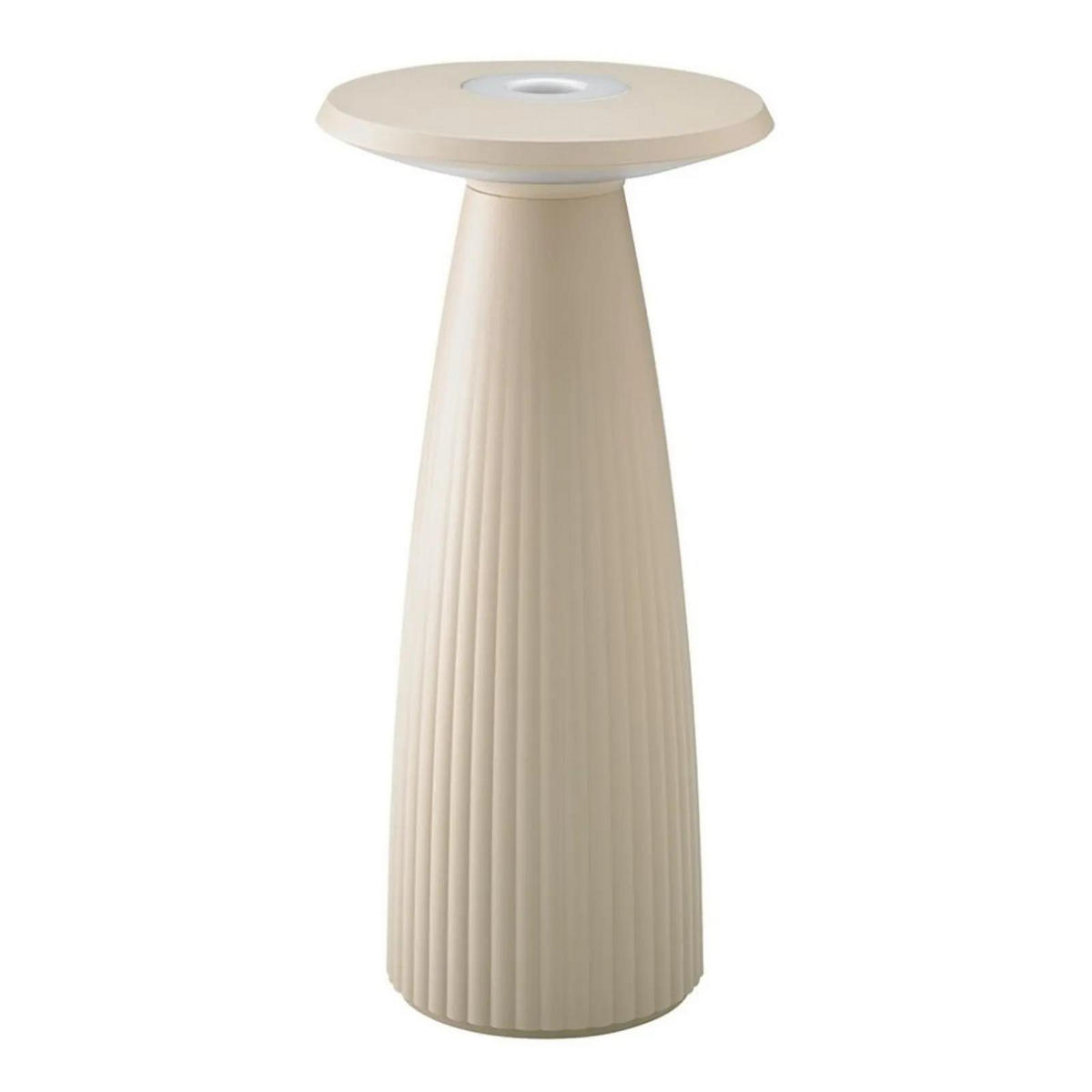 AKKULEUCHTE Nuflair Dünenbeige - Beige, Metall (4.25/4.25/24cm) - Sigor