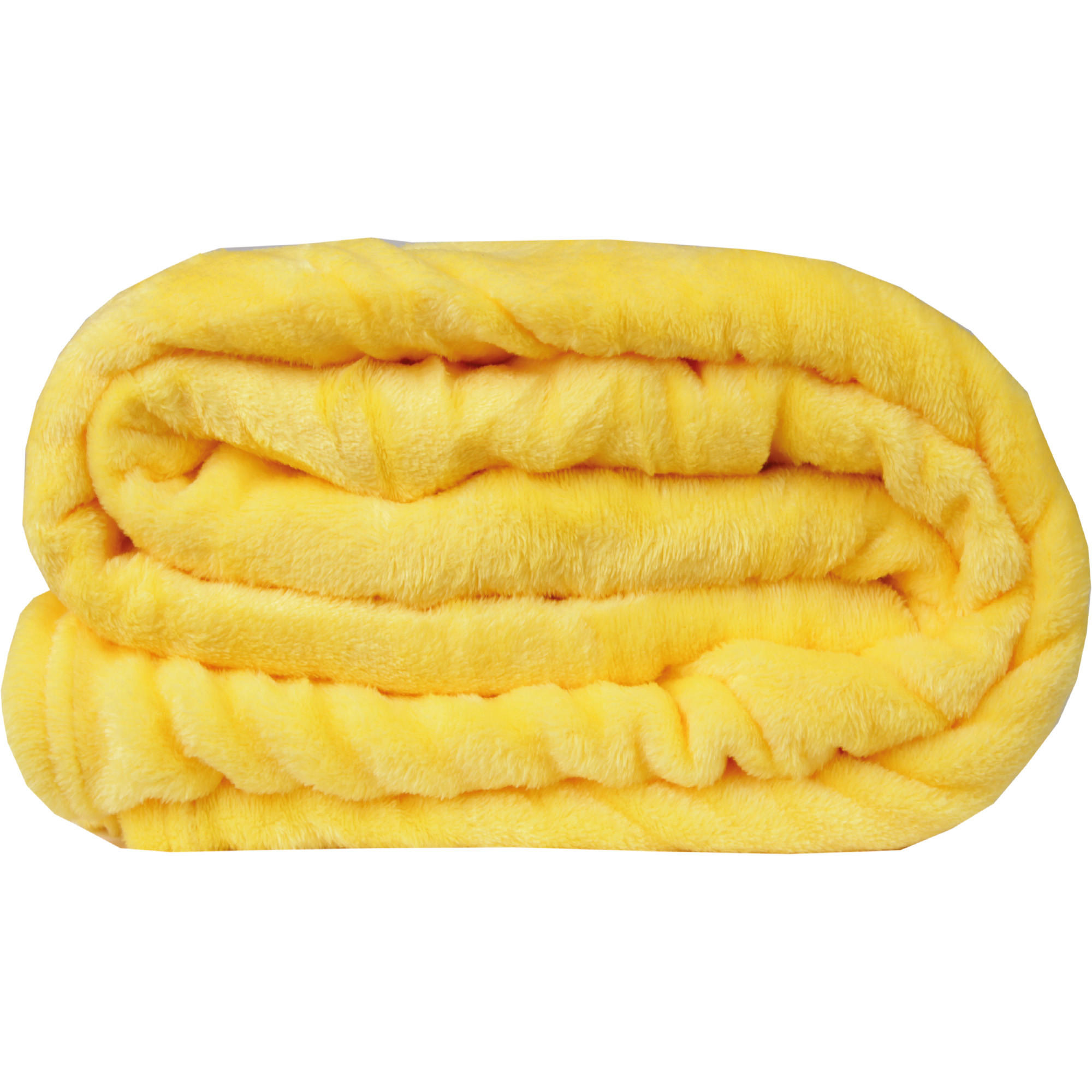 XXXLutz Kuscheldecke Hellgelb 130x170 cm