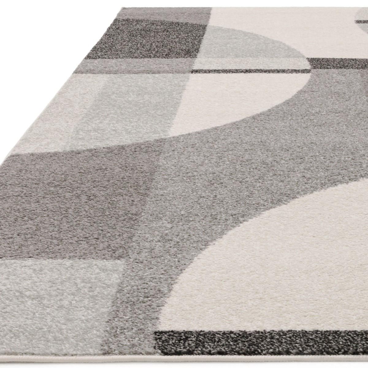 TEPPICH Moderner BIBO Grau 200 x 290 cm - Grau, Textil (200/290cm) - Novatrend