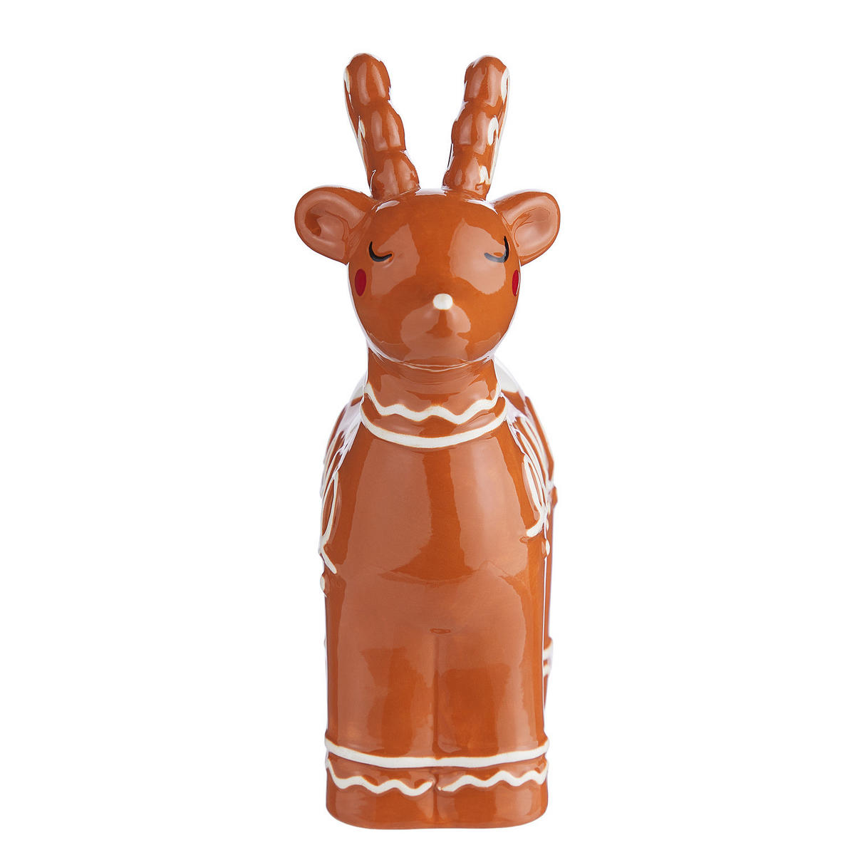 DEKOFIGUR Rentier Sweet X-Mas - Braun, Stein (5/16/12cm) - Butlers