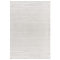 TEPPICH Weiß Modern Geometrisch - Rechteckig Minimalistisch - 250 x 350 cm - Creme/Weiß, Textil (250/350cm) - Mazovia