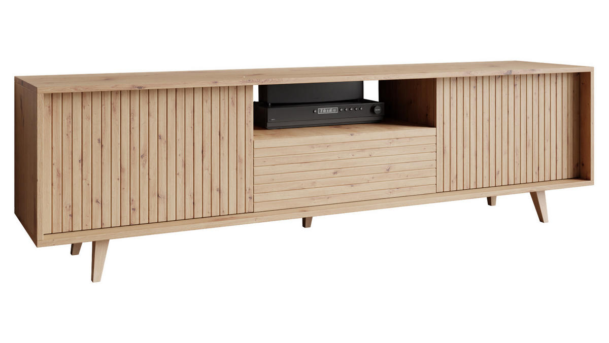 TV-ELEMENT Ferido - Beige, Holzwerkstoff (180/52/40cm) - MIRJAN24