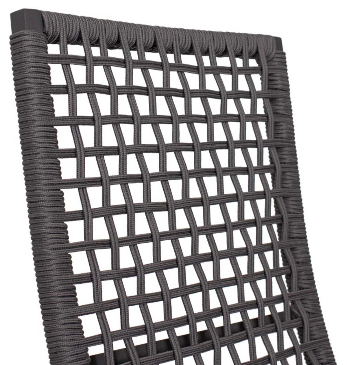 GARTENSTUHL Lucena - Grau, Metall (78/122/62cm) - Mr. Deko