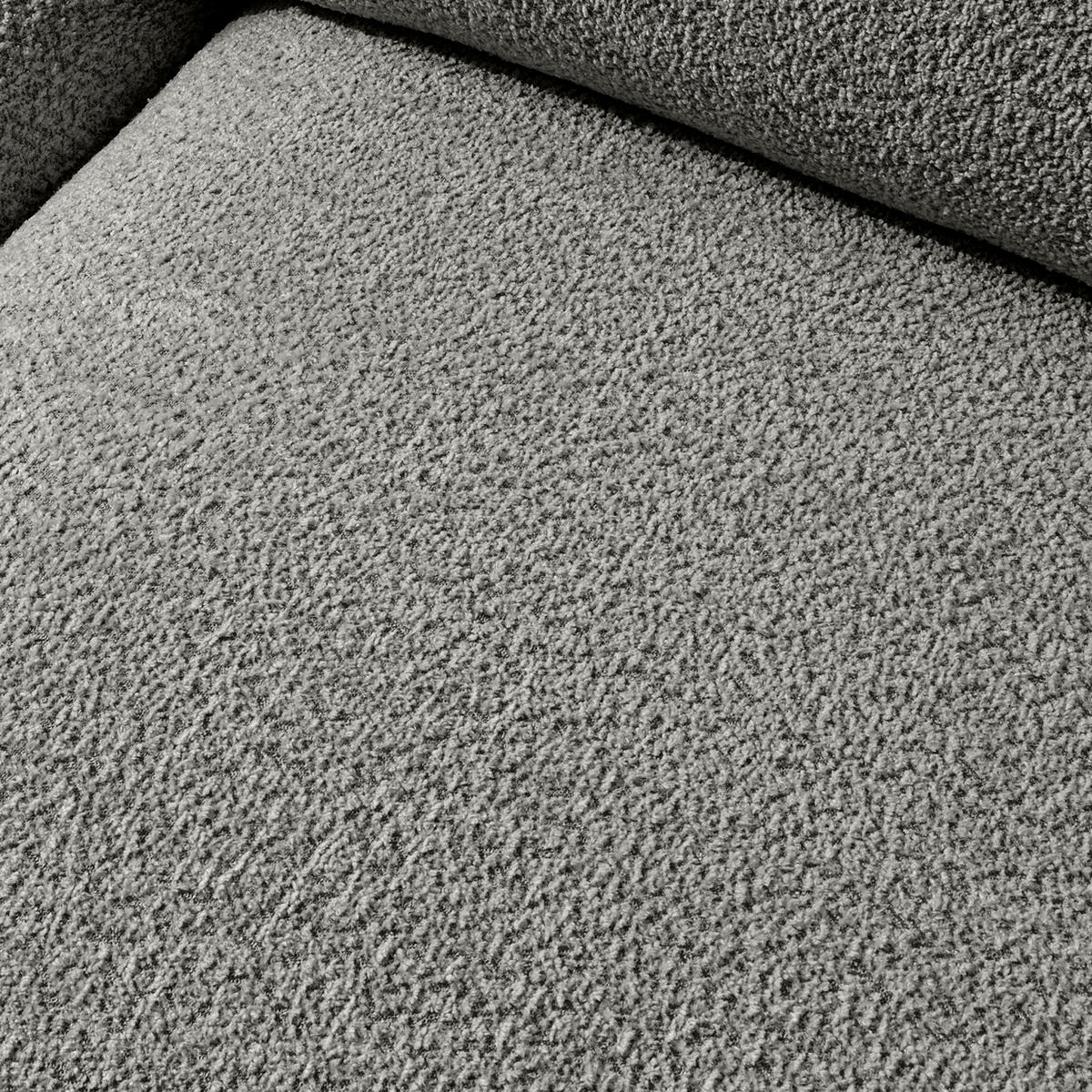 2-SITZER SOFA BUFFO, Stahlgrau - Grau, Holz/Holzwerkstoff (210/73/96cm) - KONSIMO®