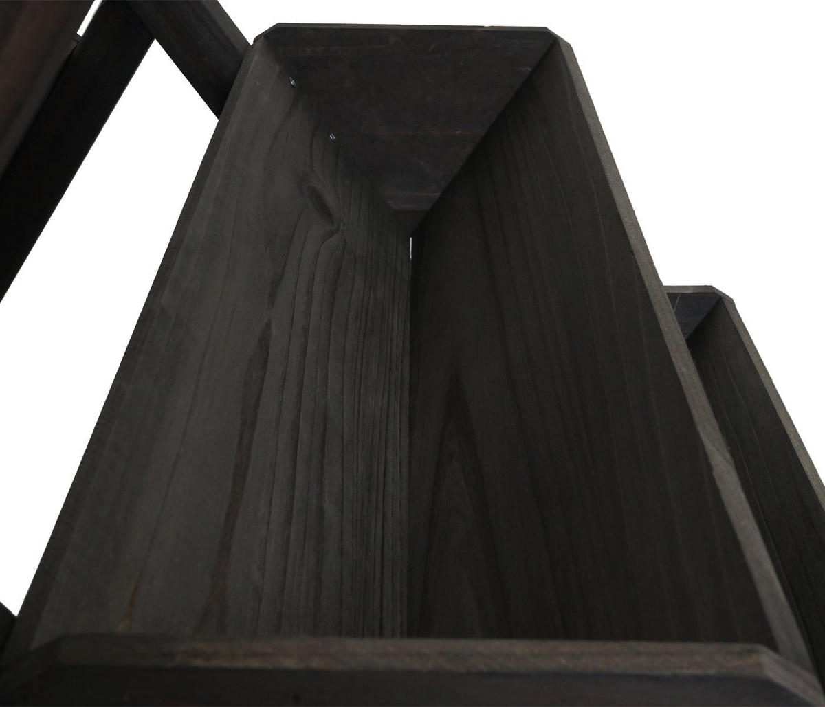 PFLANZTREPPE 56x56x70cm Anthrazit - Anthrazit, Holz (56/56/70cm) - PROREGAL