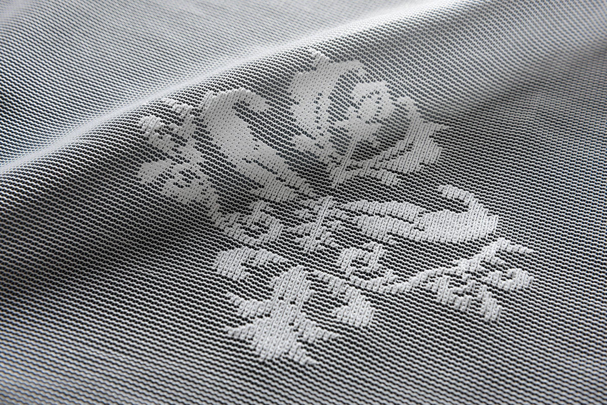 VORHANG BLUMENMUSTER HxB 245x450 cm Weiß - Weiß, Textil (450/245cm) - Gardinenbox