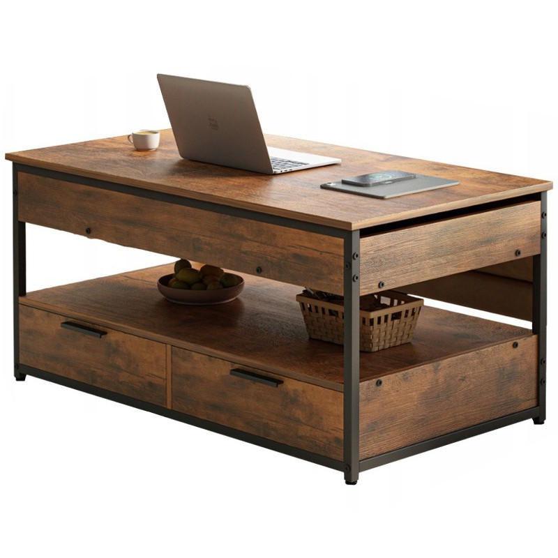 COUCHTISCH, braun 100/48/50 cm - Braun, Holzwerkstoff (100/48/50cm)