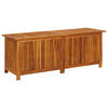 GARTEN-AUFBEWAHRUNGSBOX 150X50X58 CM MASSIVHOLZ AKAZIE - Akaziefarben, Holz (150/58/50cm) - vidaXL
